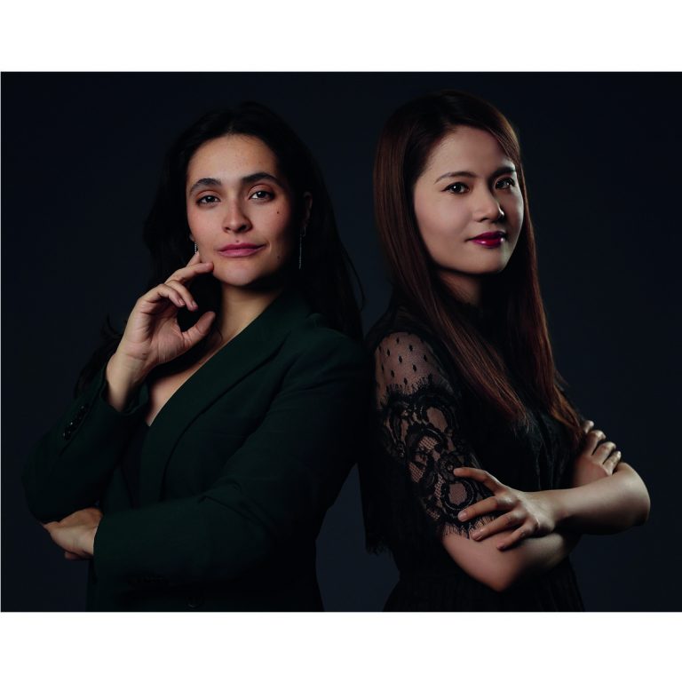 Rita Rola Morais und Kewen Wang